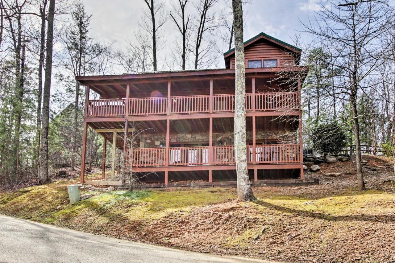 Gatlinburg Mountain Cabin With Grill And Pool Table! エクステリア 写真